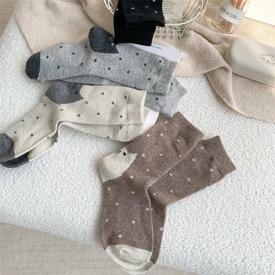 Lässige Comic-Design Socken