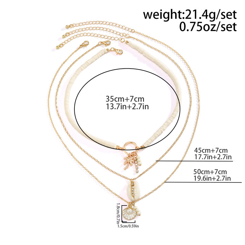 Boho Vintage Anhänger Halskette