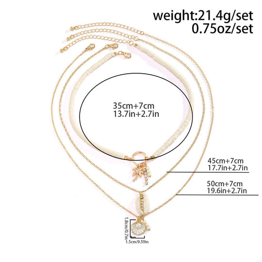 Boho Vintage Anhänger Halskette