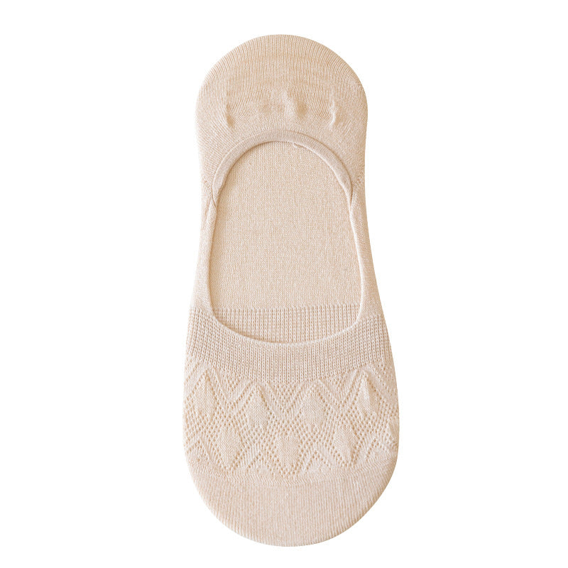 Einfarbige atmungsaktive Socken