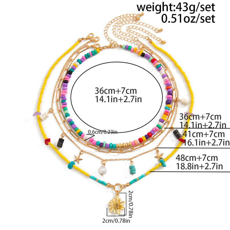 Bohemischer Anhänger-Kette