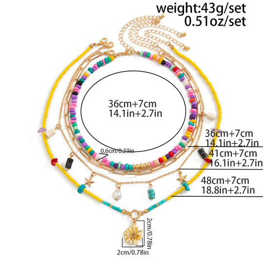 Bohemischer Anhänger-Kette