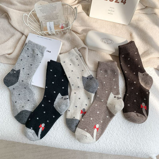 Lässige Comic-Design Socken