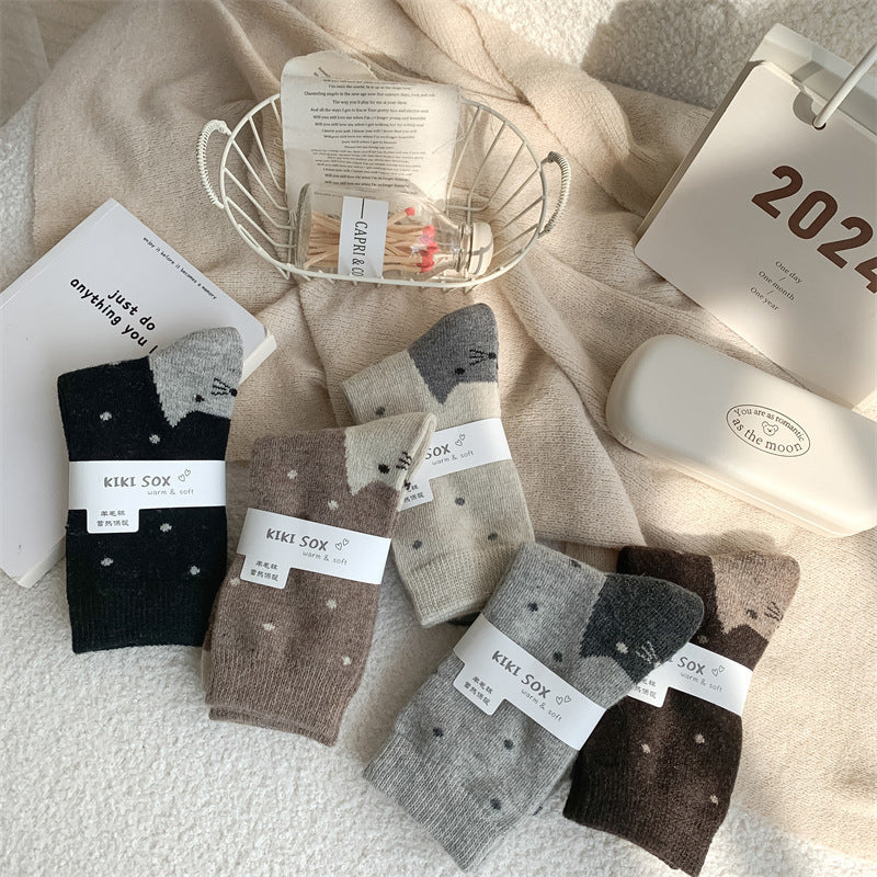 Lässige Comic-Design Socken