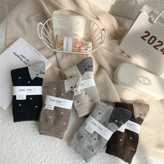 Lässige Comic-Design Socken