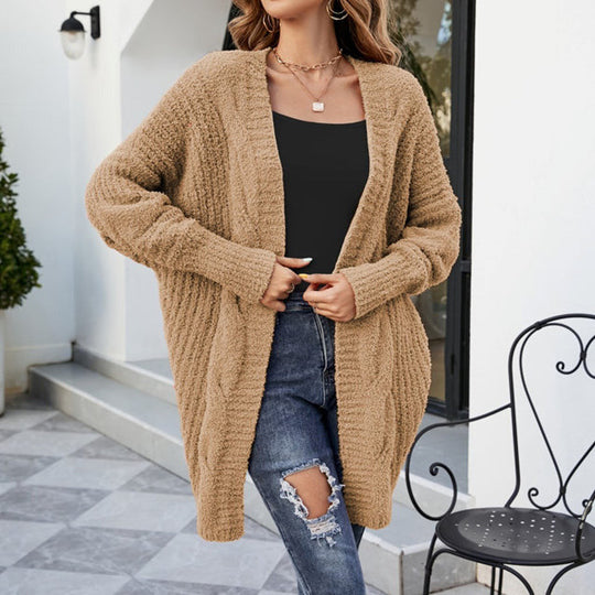 Legerer Strick-Cardigan