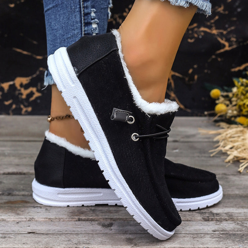Bequeme warme Schuhe