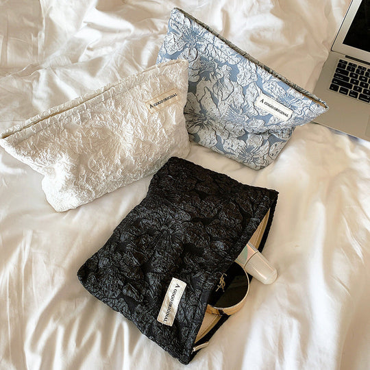 Vintage Blumenmuster-Umhängetasche