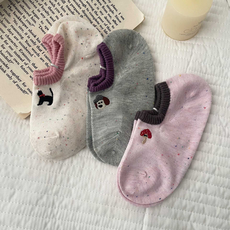 Lässige Cartoon-Socken