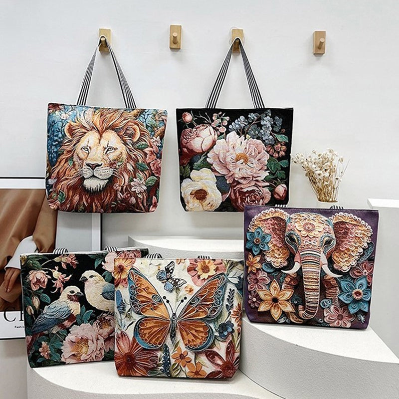 Lässige Vintage-Tasche aus Canvas