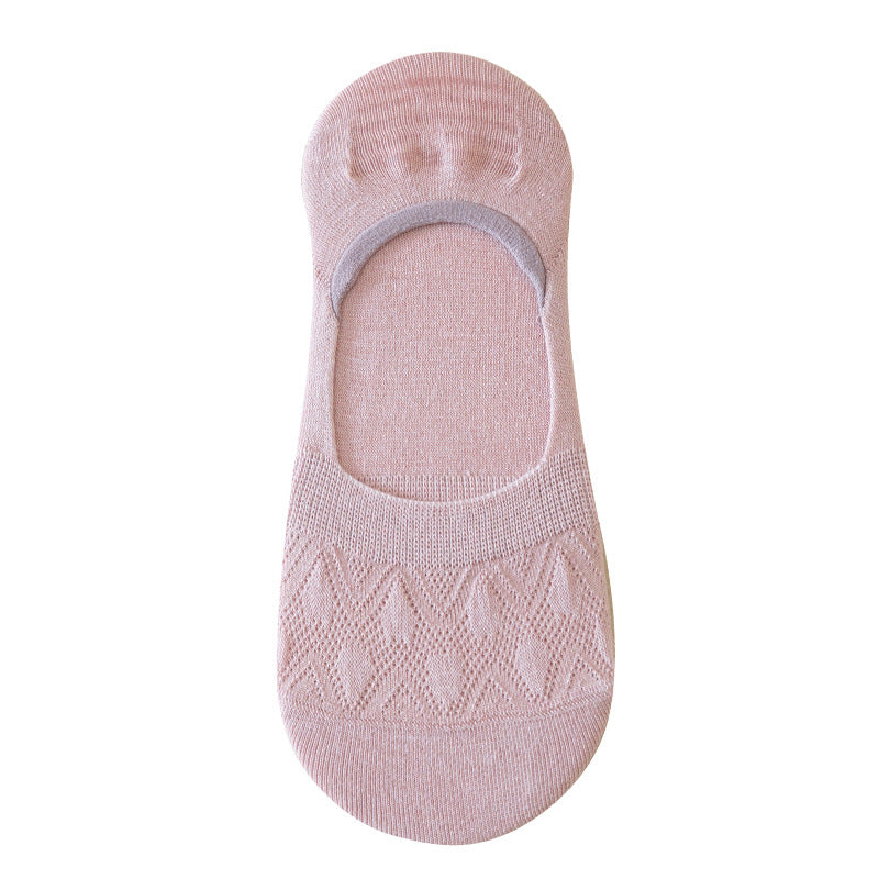 Einfarbige atmungsaktive Socken