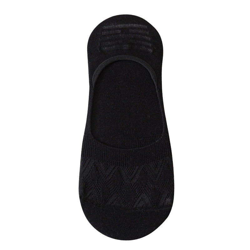 Einfarbige atmungsaktive Socken