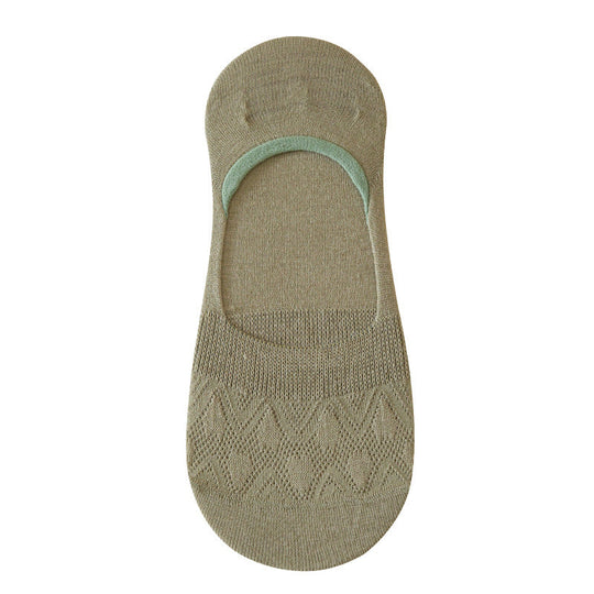 Einfarbige atmungsaktive Socken