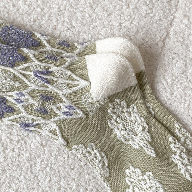 Vintage-Lässige Socken