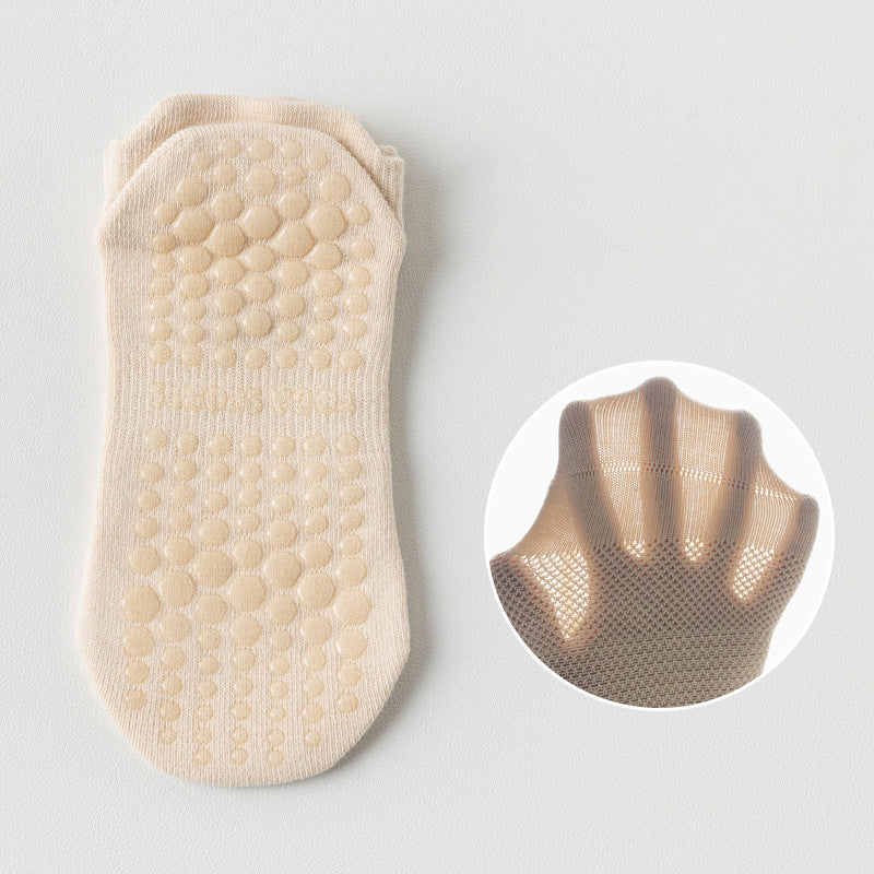 Einfarbige atmungsaktive Socken