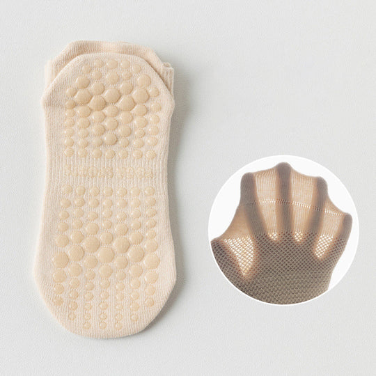 Einfarbige atmungsaktive Socken