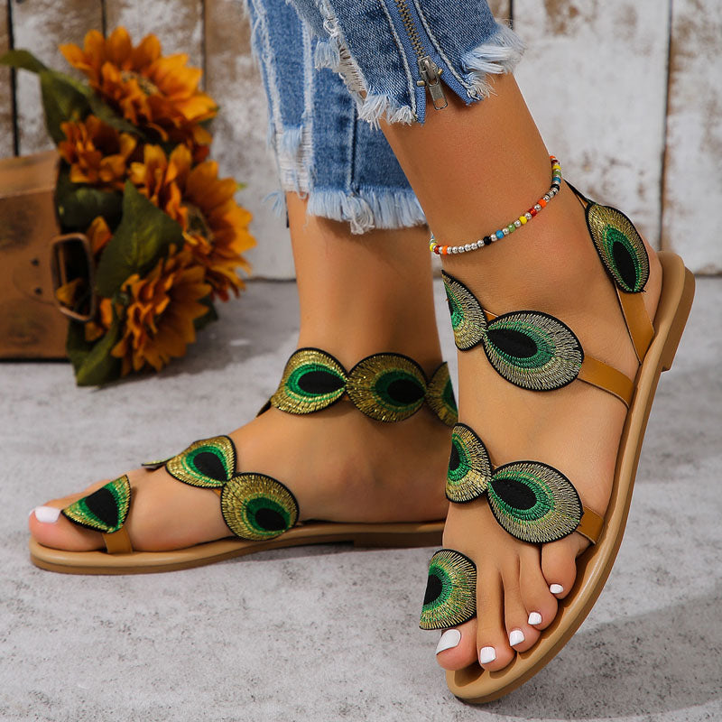 Bequeme Sandalen für den Strand