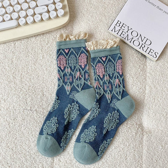 Vintage-Lässige Socken