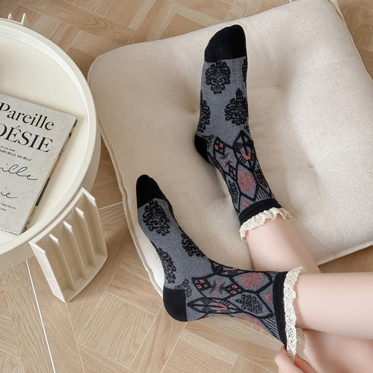 Vintage-Lässige Socken