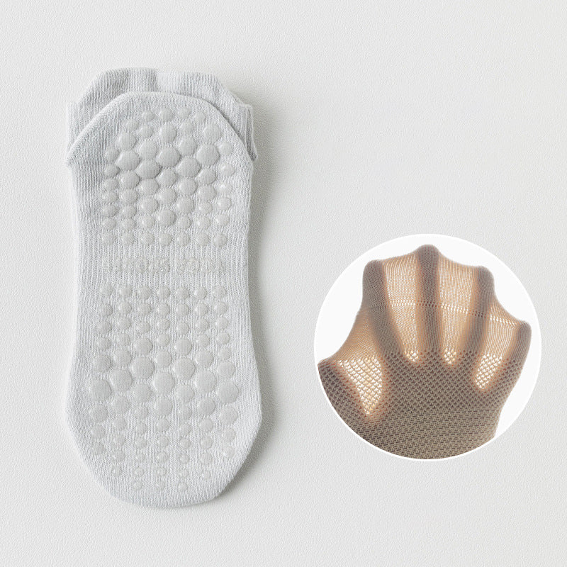 Einfarbige atmungsaktive Socken