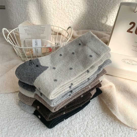 Lässige Comic-Design Socken