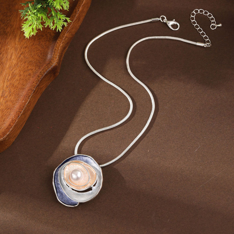 Bohemischer Anhänger Halskette