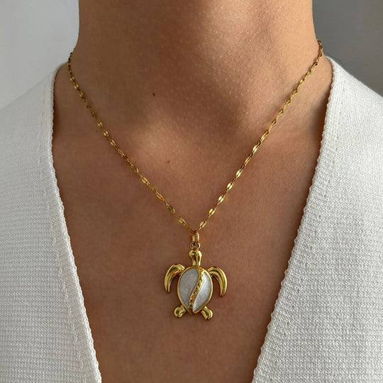 Bohemien Vintage Anhänger Halskette