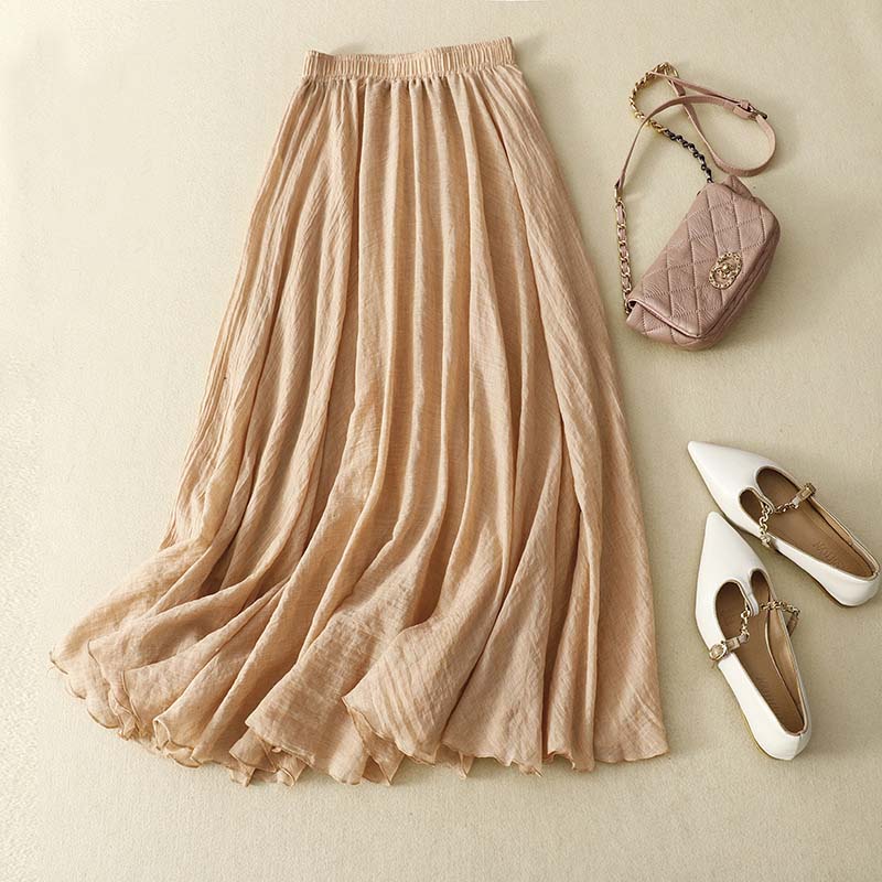 Lässiger Volantrock