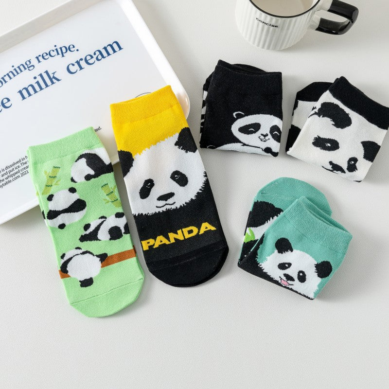 Lässige Panda-Muster Socks