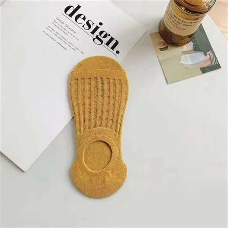 Unifarbene Freizeitsocken