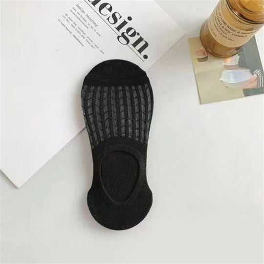 Unifarbene Freizeitsocken