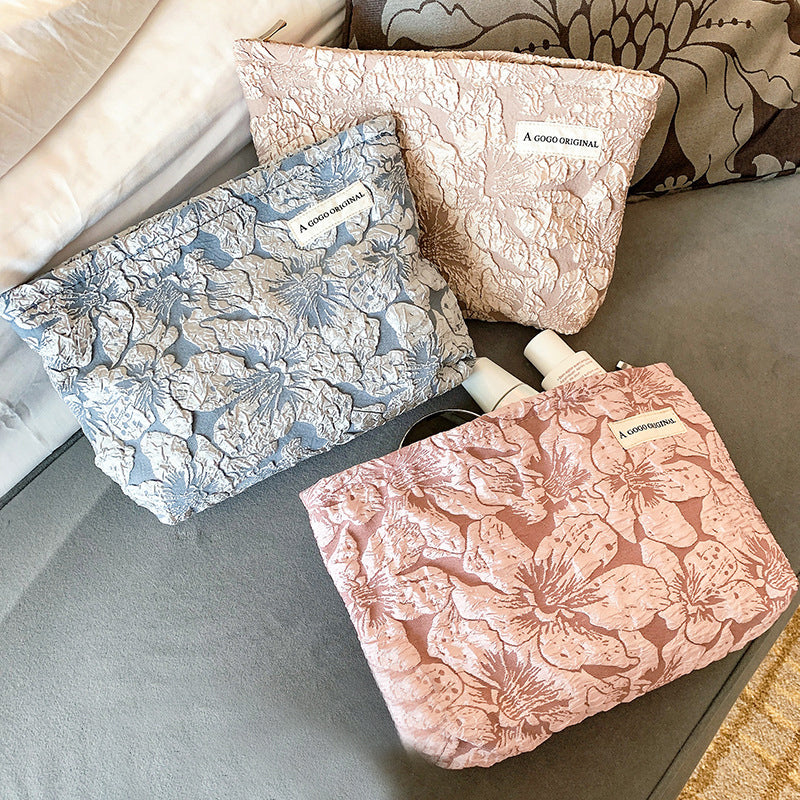 Vintage Blumenmuster-Umhängetasche