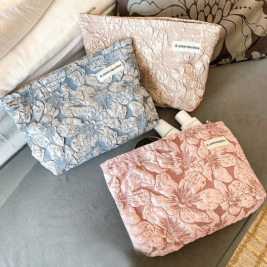 Vintage Blumenmuster-Umhängetasche