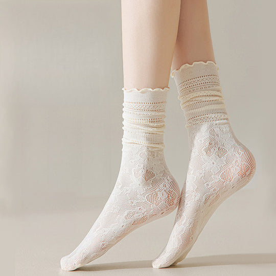Atmungsaktive Spitze Socken