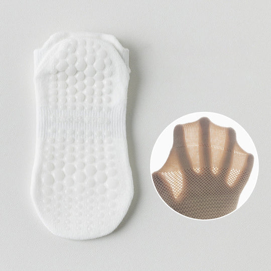 Einfarbige atmungsaktive Socken