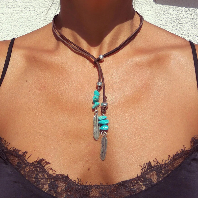 Vintage Anhänger Halskette