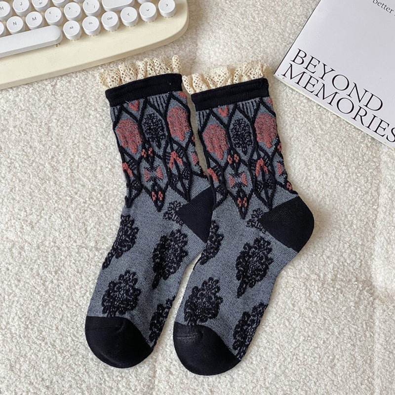 Vintage-Lässige Socken