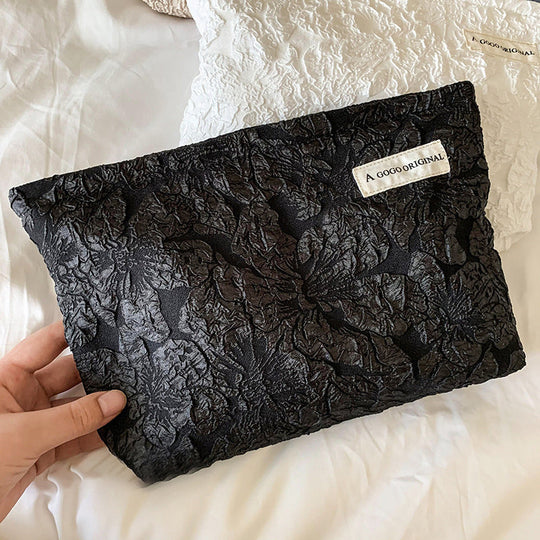 Vintage Blumenmuster-Umhängetasche