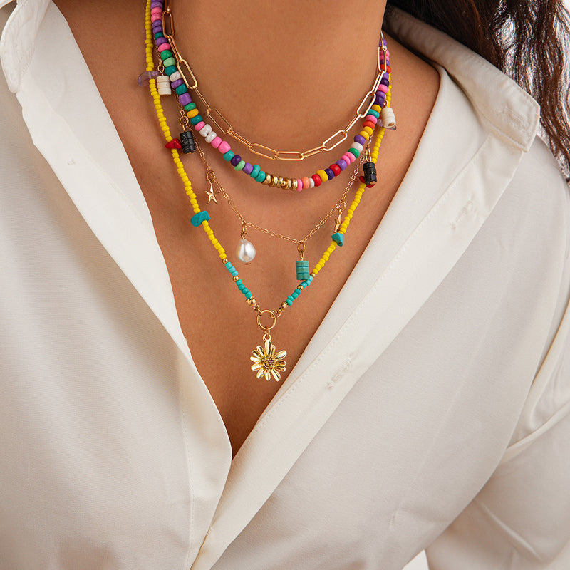 Bohemischer Anhänger-Kette