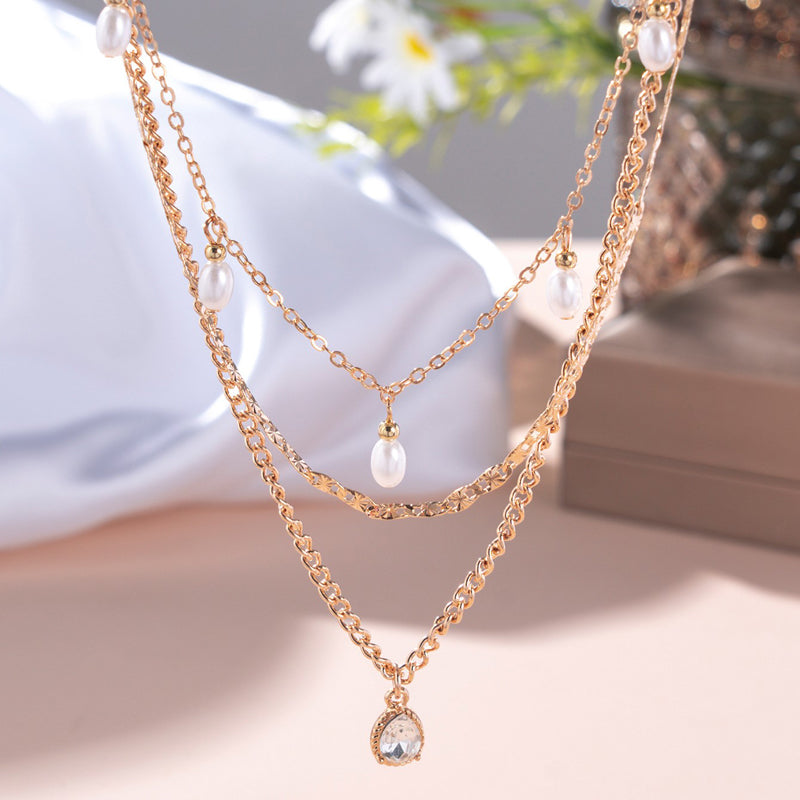 Bohemien Vintage Anhänger Halskette