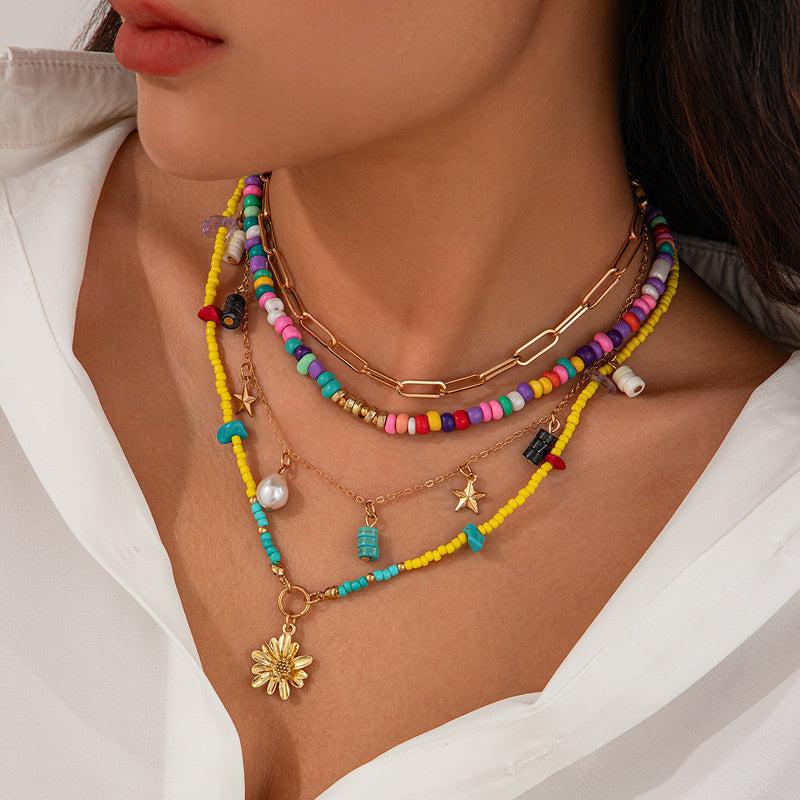 Bohemischer Anhänger-Kette