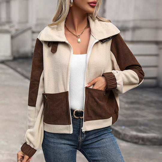 legeres Vintage-Sweatjacke
