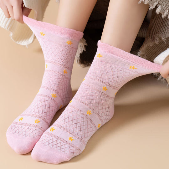 Atemberaubende Blumen-Socken