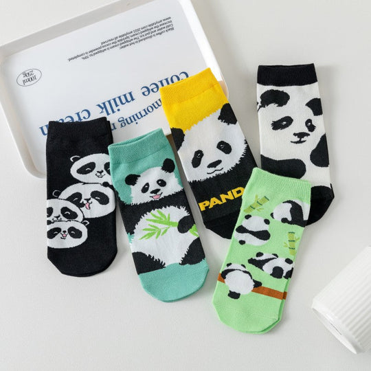 Lässige Panda-Muster Socks