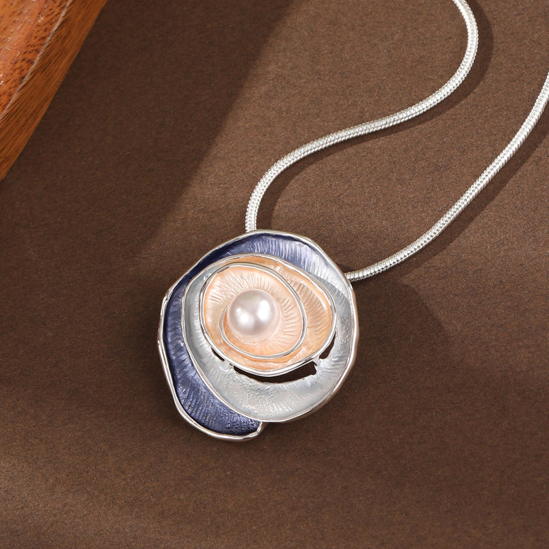 Bohemischer Anhänger Halskette