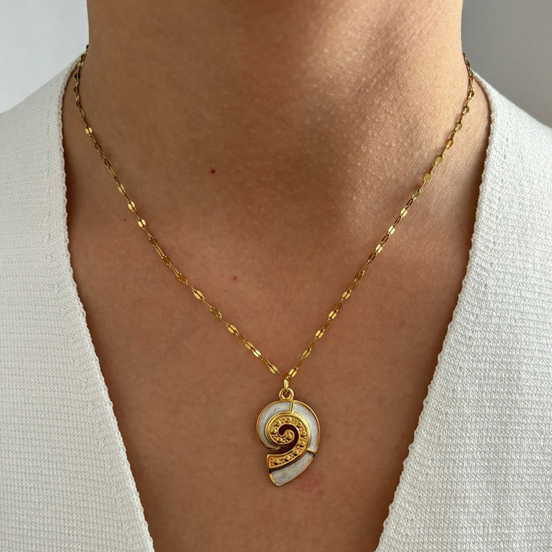 Bohemien Vintage Anhänger Halskette