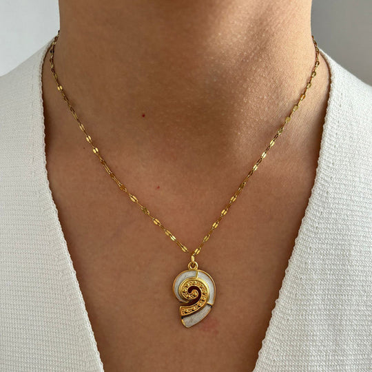 Bohemien Vintage Anhänger Halskette