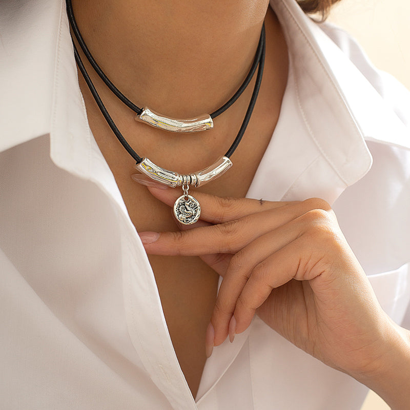 Vintage-Anhänger-Kette