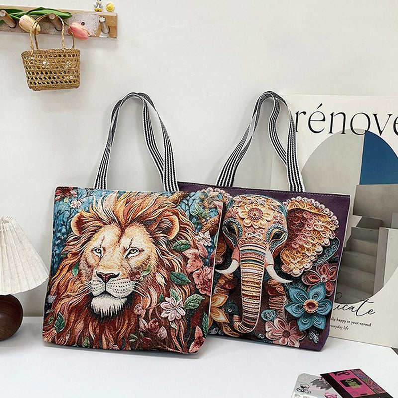 Lässige Vintage-Tasche aus Canvas