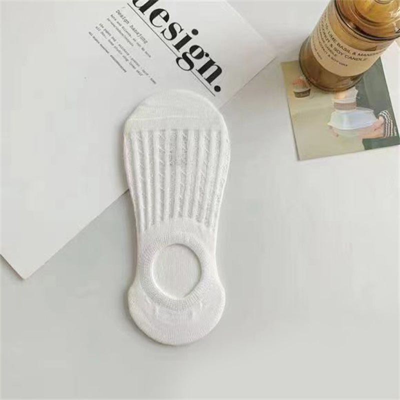 Unifarbene Freizeitsocken